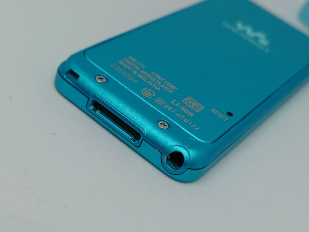 【ケース　専用イヤホン付】NW-S15　16GB　ウォークマン　S10　ブルー