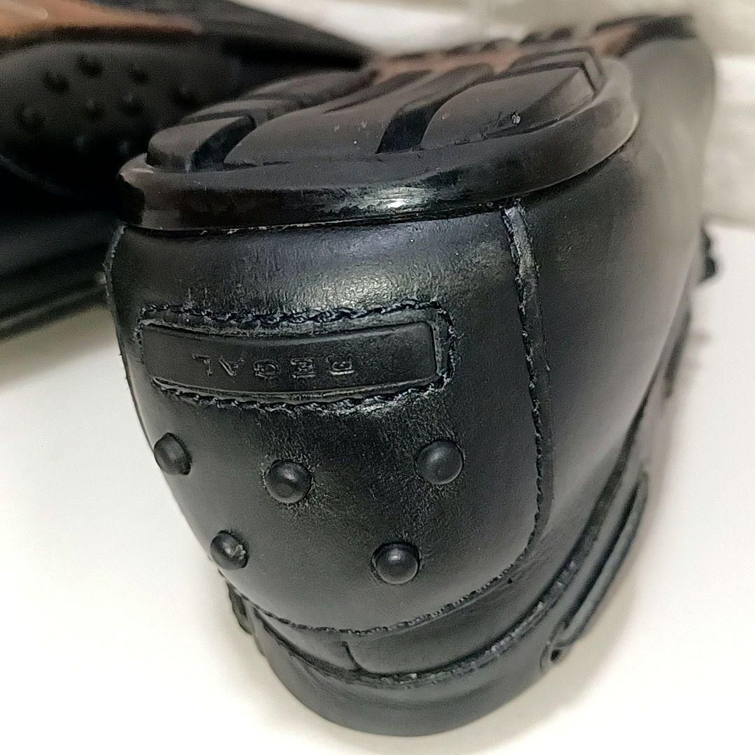 Taka【美品】REGAL　リーガル　レザードライビングシューズモカシン黒