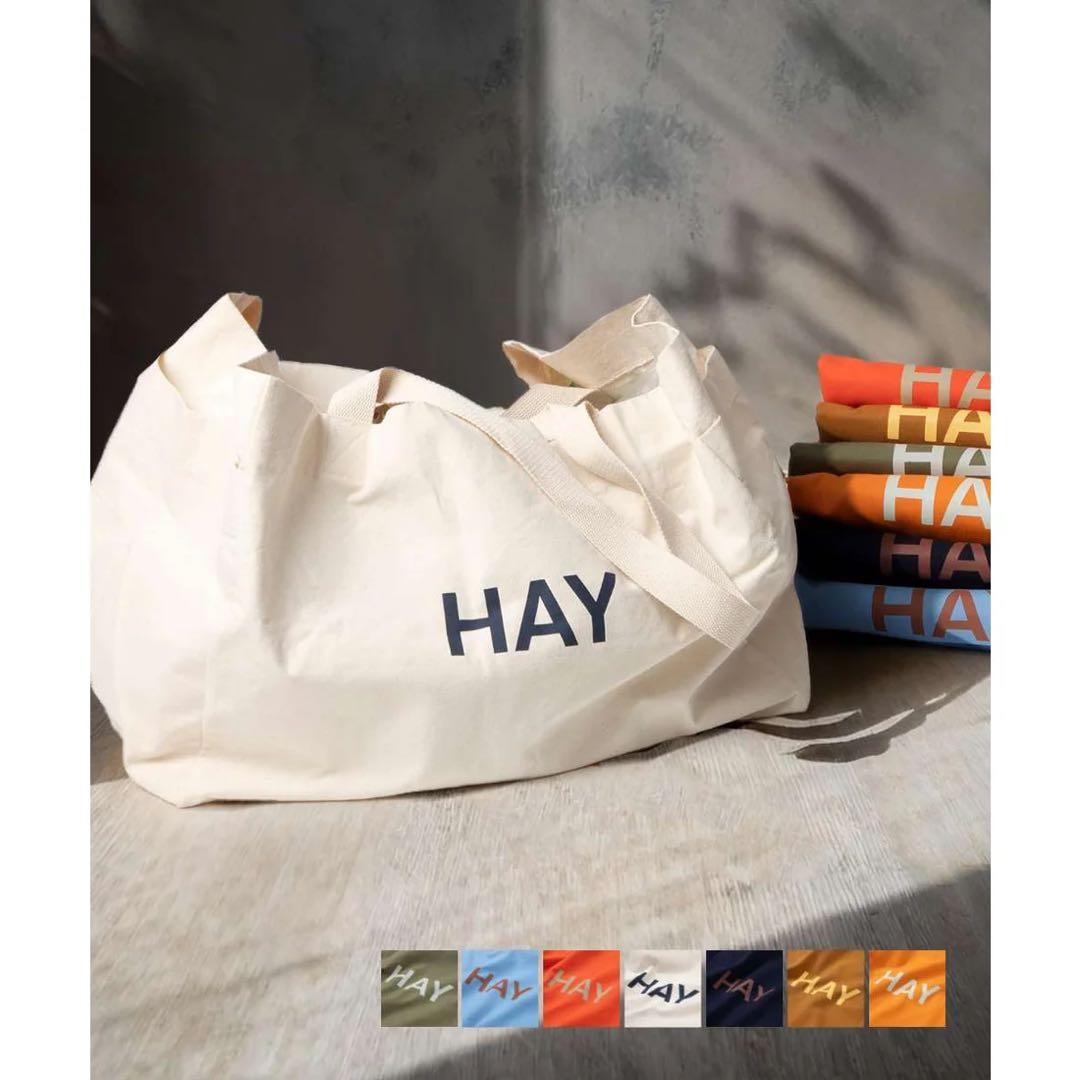 【HAY】WEEKEND BAG L ナチュラル