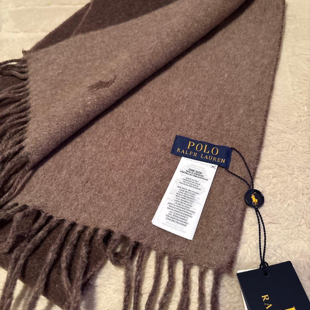 Polo Ralph Lauren ブラウンマフラー