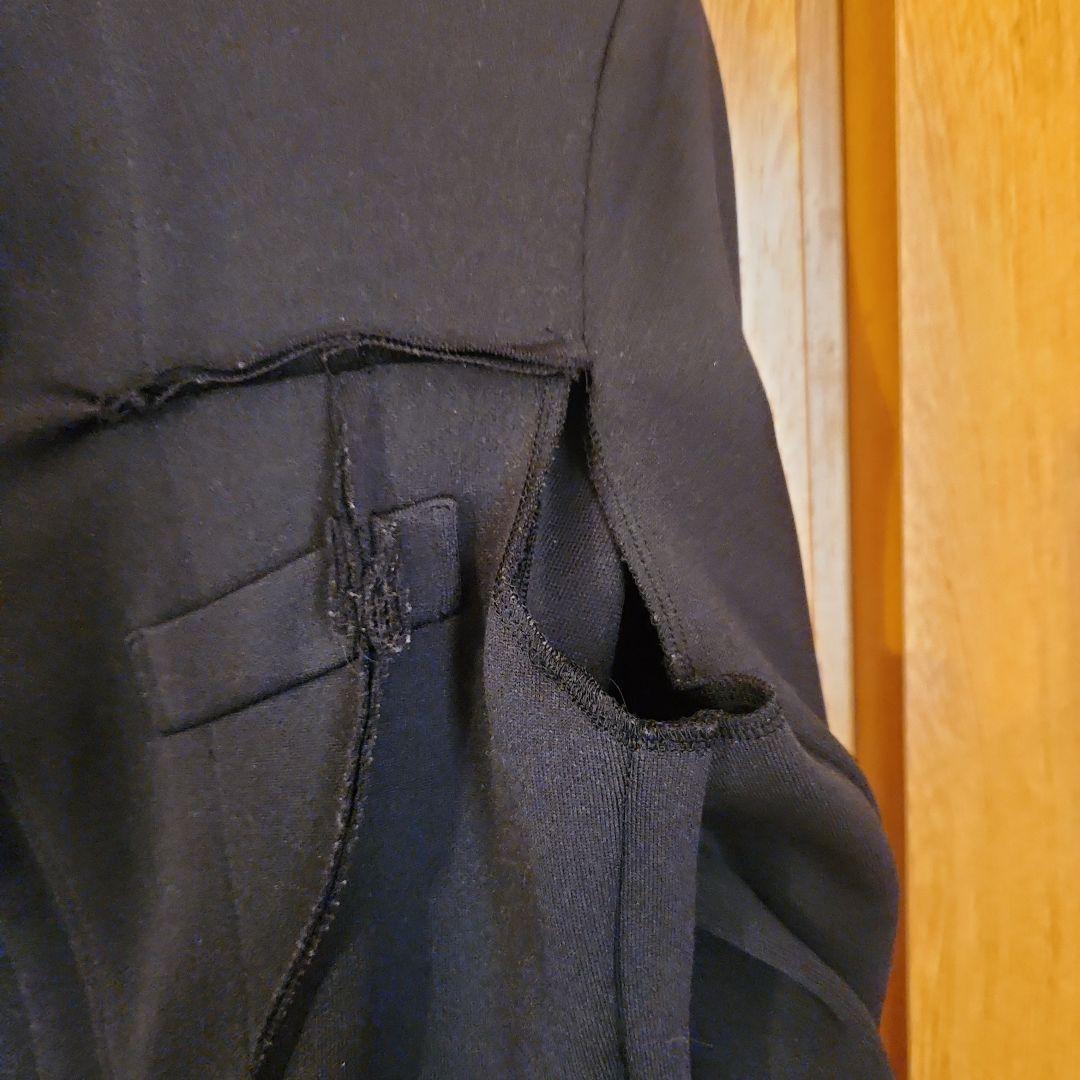 最終❕美品COMME des GARCONS切り替えジップアップストレッチJK