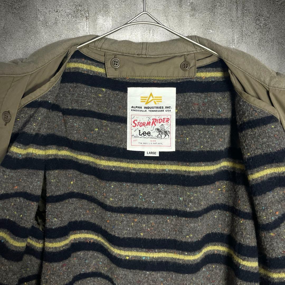 ALPHA×Lee STORM RIDER モッズコート Lサイズ