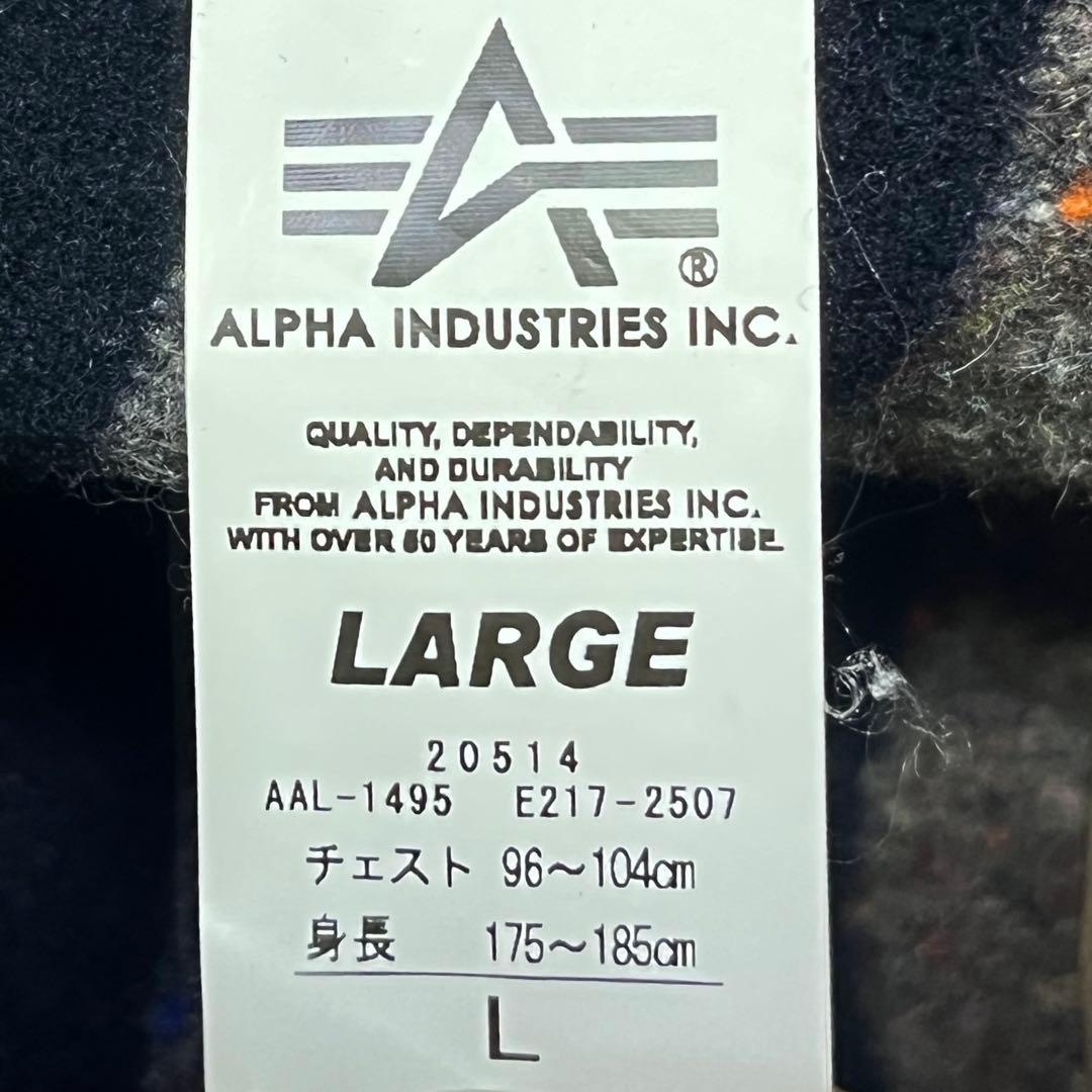 ALPHA×Lee STORM RIDER モッズコート Lサイズ