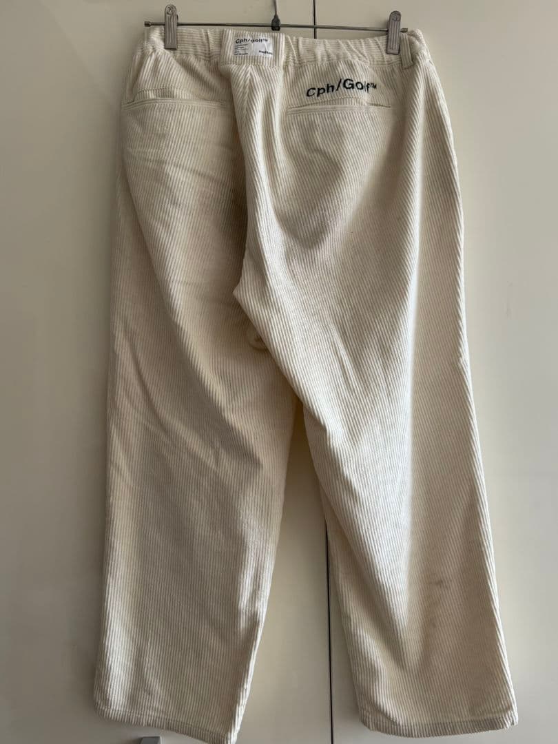Cph/Golf コーデュロイ　パンツ　クリーム Mサイズ