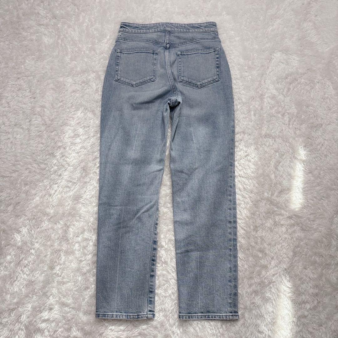 【美品】CELFORD ハイライズ美脚ストレッチテーパードデニムパンツ 24AW