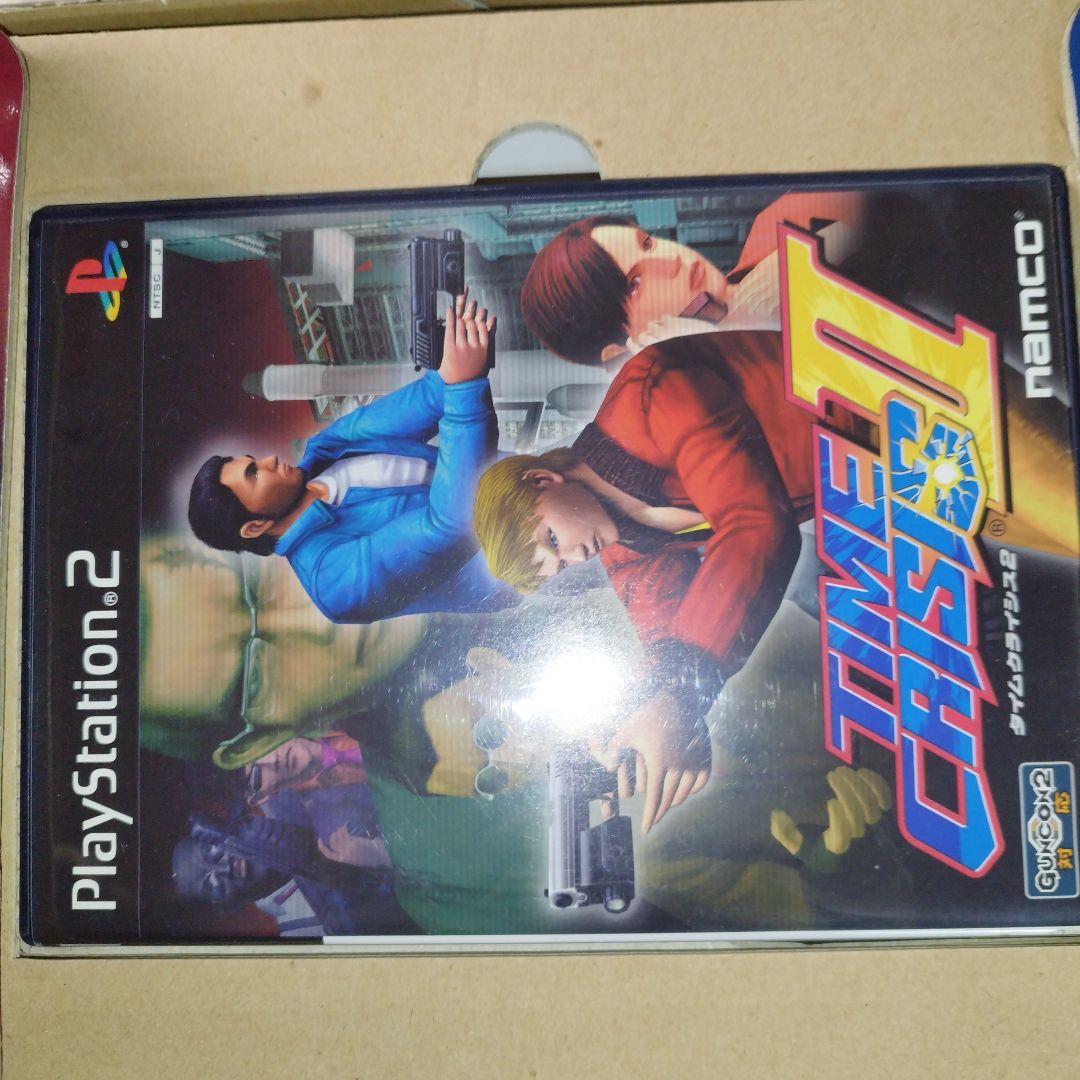 PS2タイムクライシス2＋ガンコン2＋PS2用ガンコン2