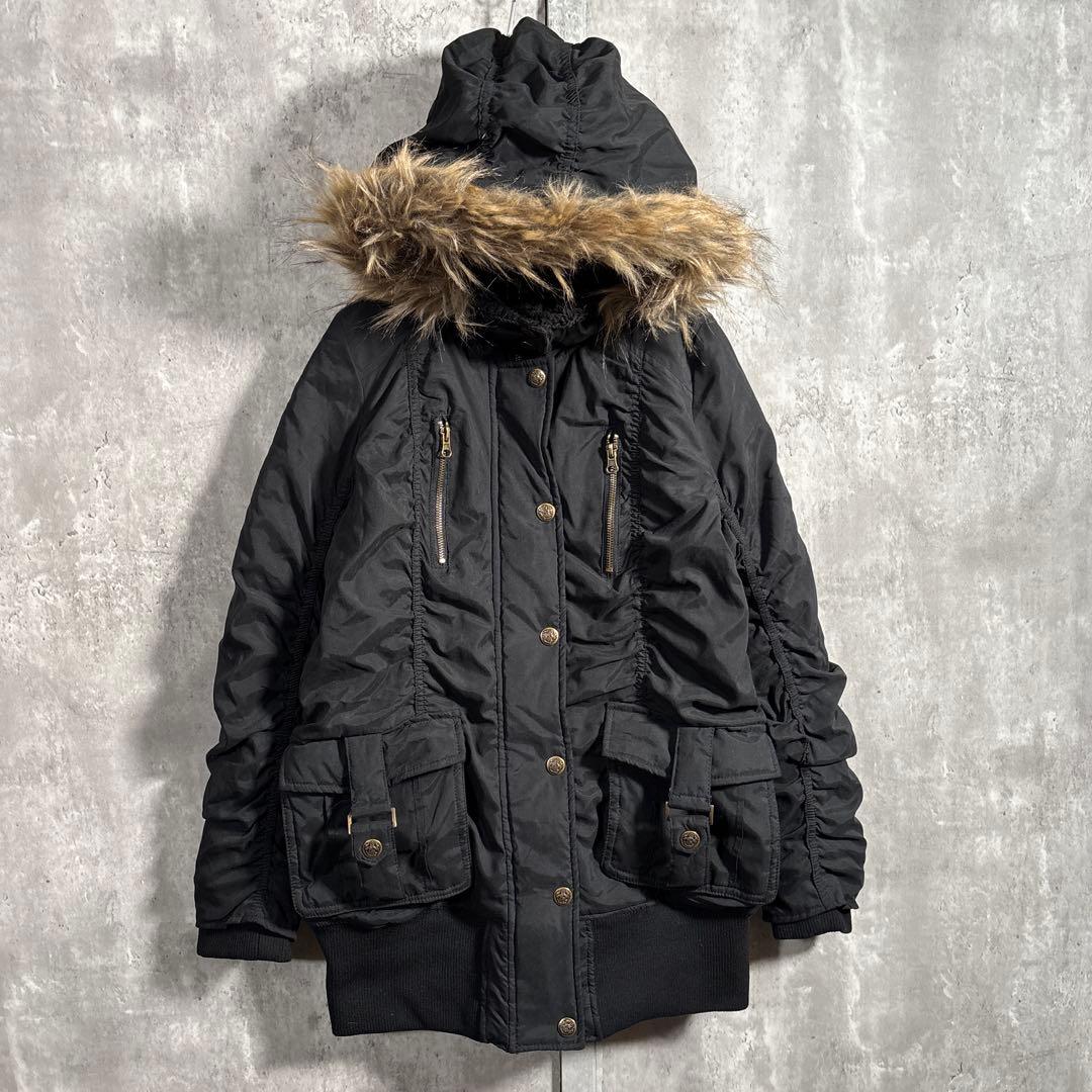 【00s_Archive】FurシャーリングModsCoat平成ギャルopium