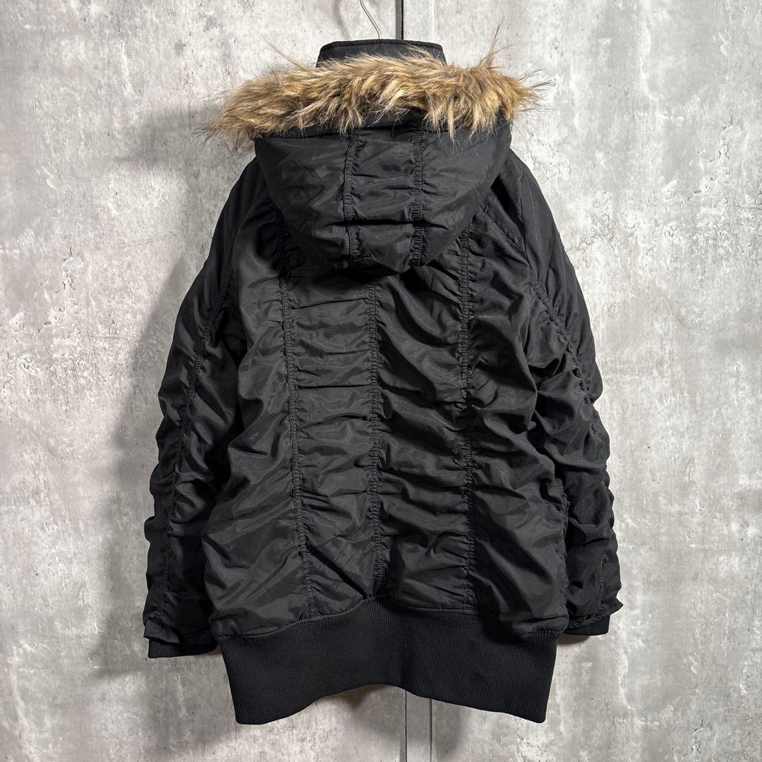 【00s_Archive】FurシャーリングModsCoat平成ギャルopium