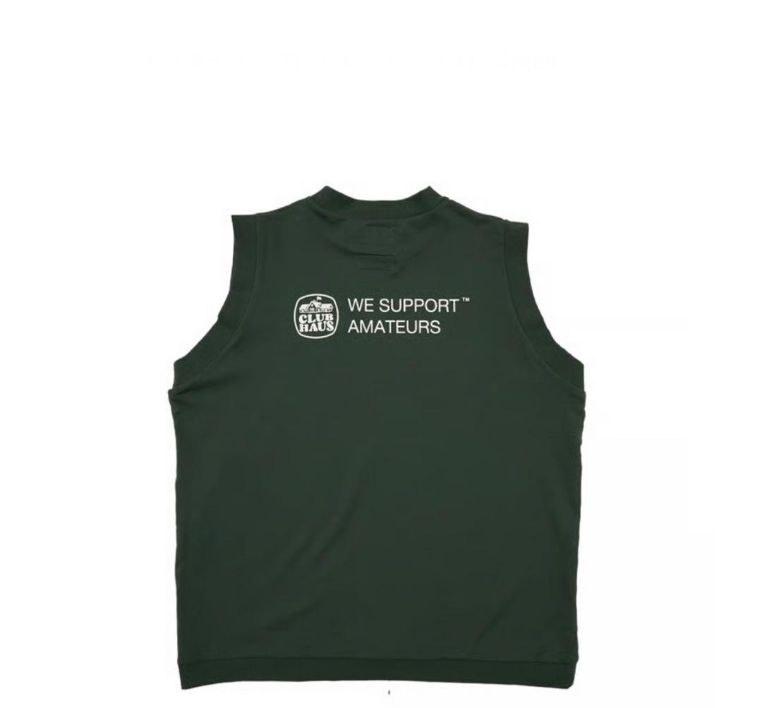 メンズウェア CLUBHAUS \"TheCrew\" Vest Lite - Green XL
