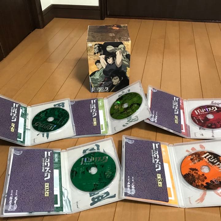 バジリクス 甲賀忍法帖 DVD 全12巻セット