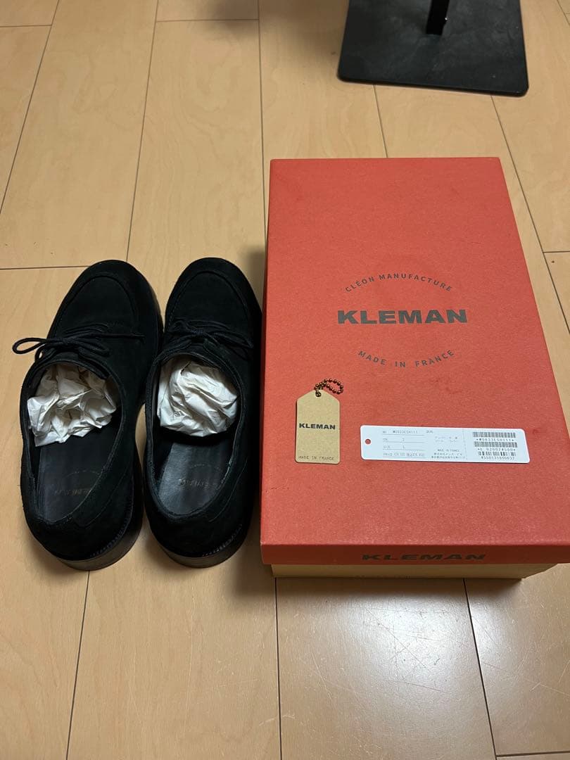 最終値下【KLEMAN】FRODAN V BLACKSUEDE クレマン
