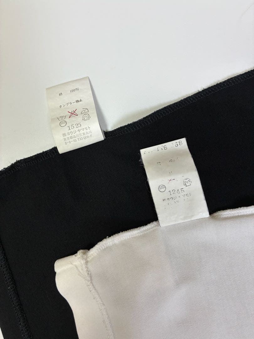 Yohji Yamamoto ヨウジヤマモト　キャミソール 2点セット