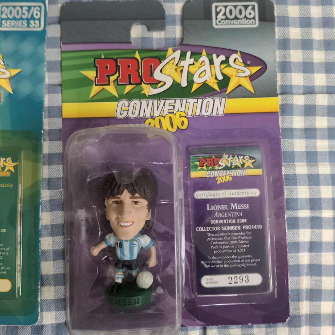 サッカーフィギュアプロスターズ リオネル・メッシ フィギュアセット　オマケ付き