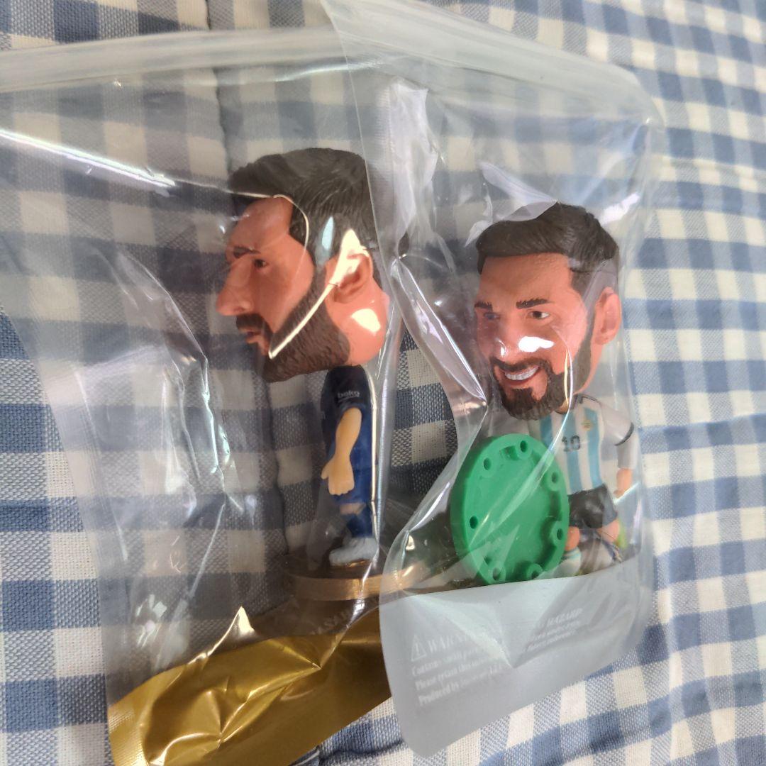 サッカーフィギュアプロスターズ リオネル・メッシ フィギュアセット　オマケ付き