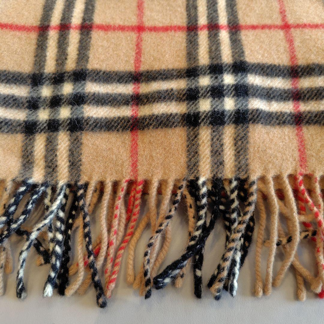 Burberry バーバリー　ノバチェック　ラムウール100% マフラー