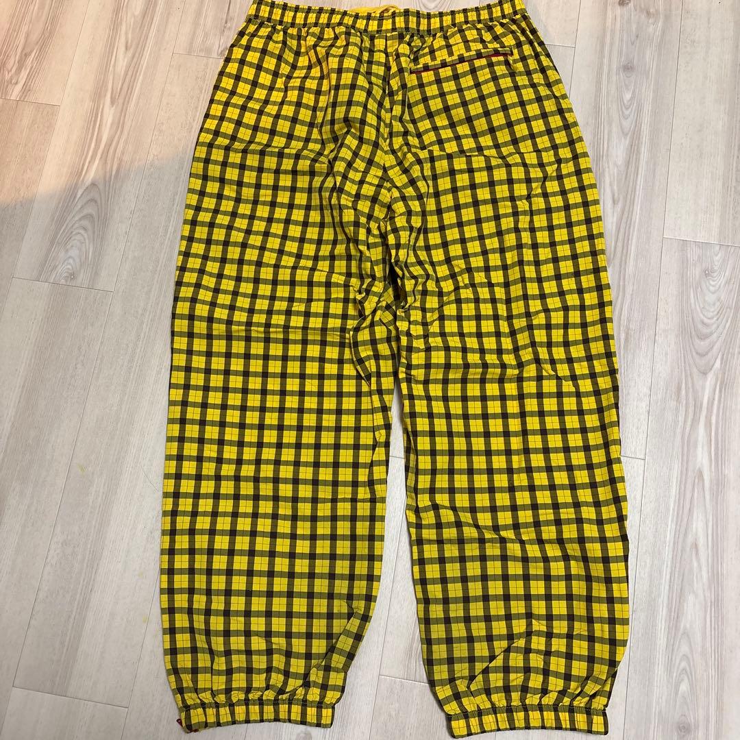 パンツ Supreme 25fw Plaid Warm Up Pant Yellow L