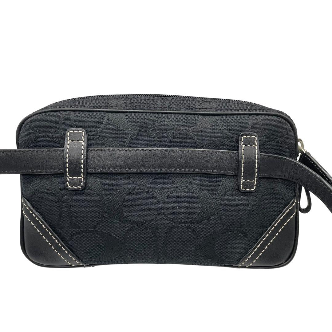 【未使用】COACH ウエストバッグ シグネチャー w3