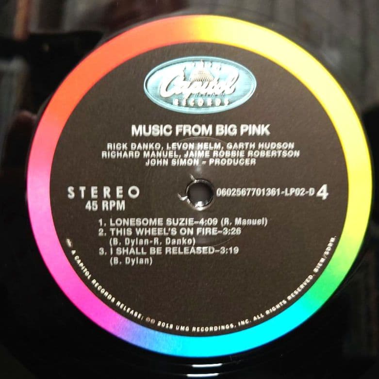THE BAND / MUSIC FROM BIG PINK (2枚組重量盤)