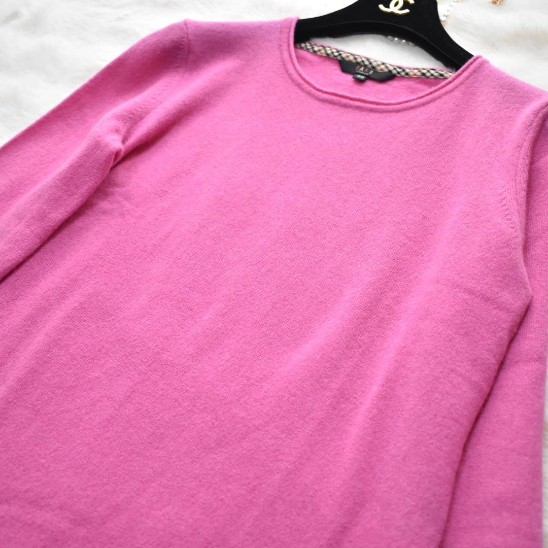 美品✨DAKS カシミヤ100% アンサンブル　ニット　カーディガン　長袖