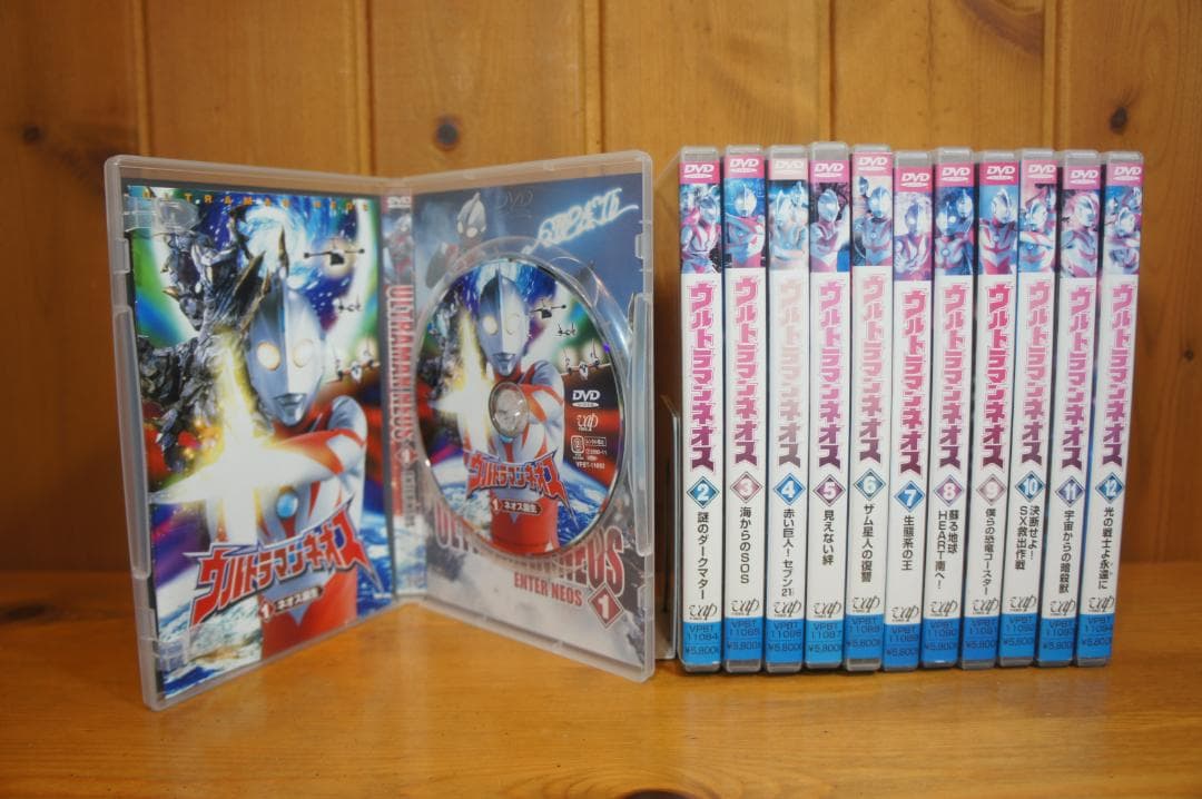 ＤＶＤ ウルトラマンネオス 全12巻完結 セル版 美品 ウルトラセブン21