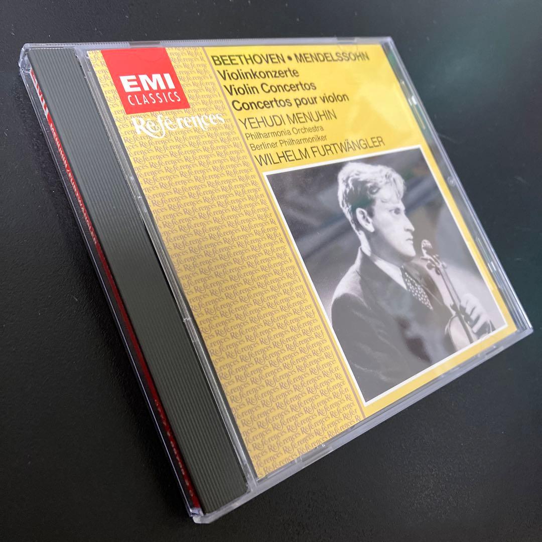 【売約済】メニューイン／ベートーヴェン＆メンデルスゾーンvn協