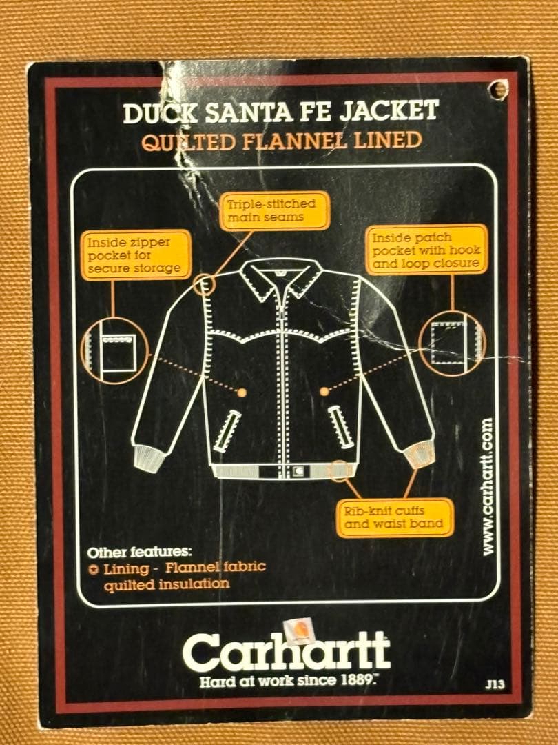 CARHARTT( カーハート ) サンタフェジャケット USA製