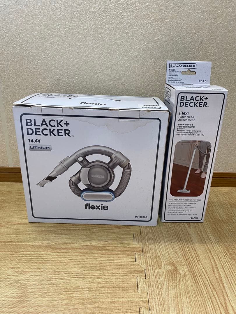 未使用品　BLACK+DECKER flexi Ⅱ ハンディクリーナー本体