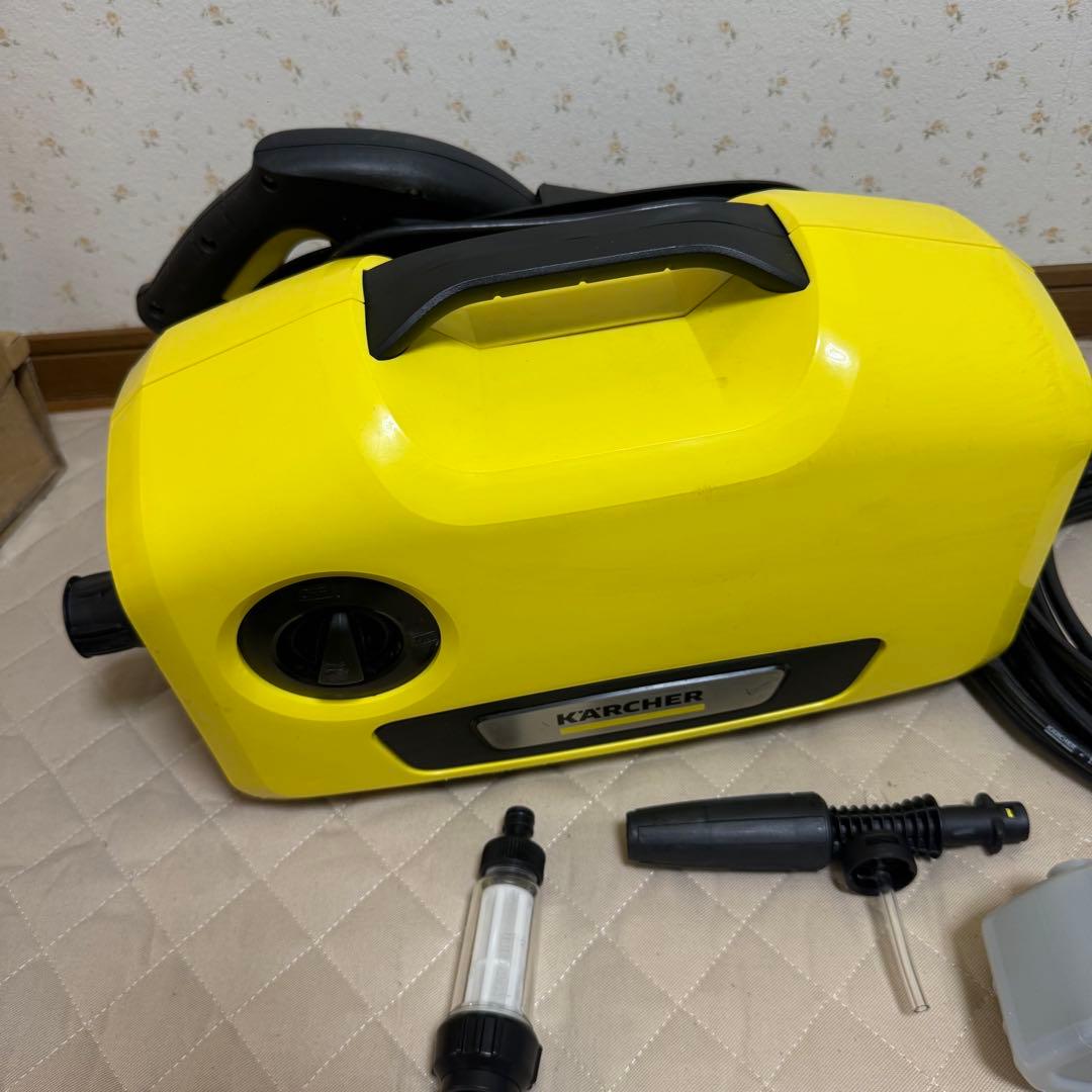 KARCHER K2 高圧洗浄機 動作確認済み 別売フィルター付き