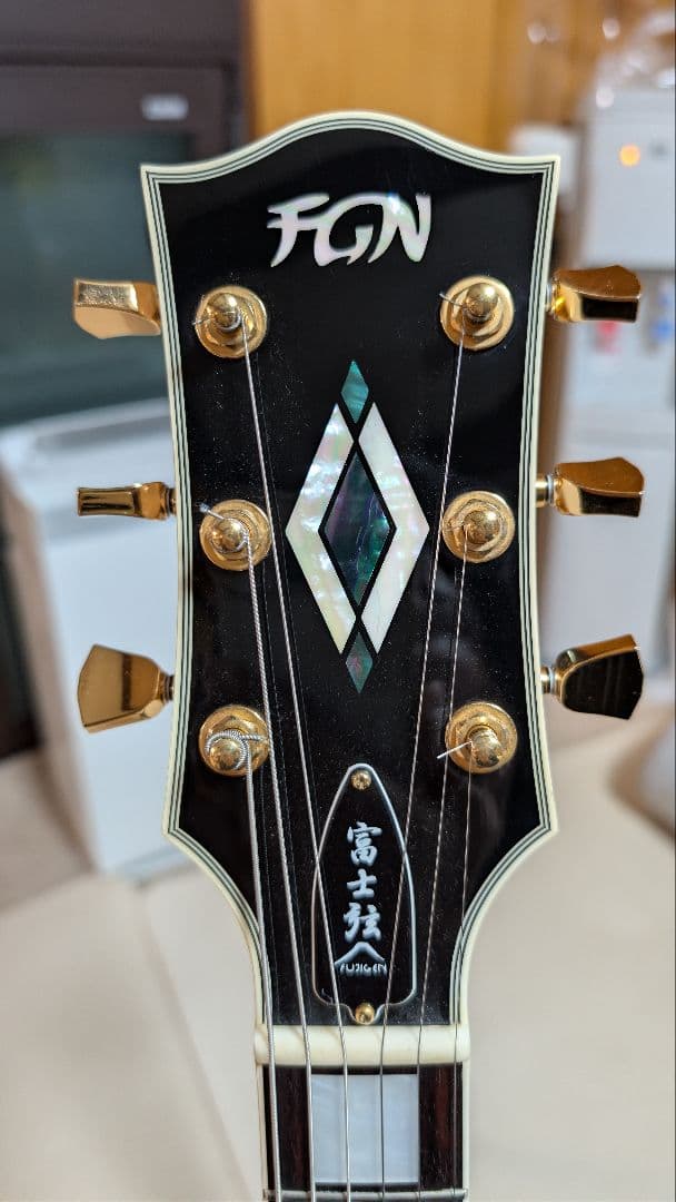 【期間限定値下げ】FGN NLC100　レスポールカスタム　ダンカンPU