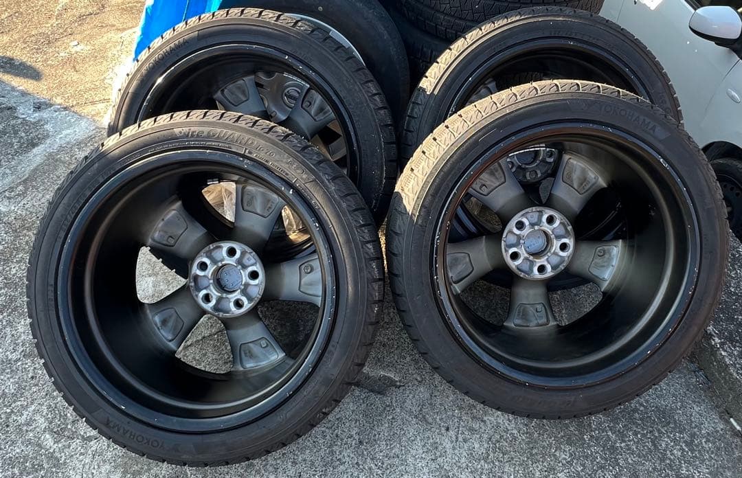 トヨタ　220クラウン　純正18インチスパッタリングホイール　225/45R18