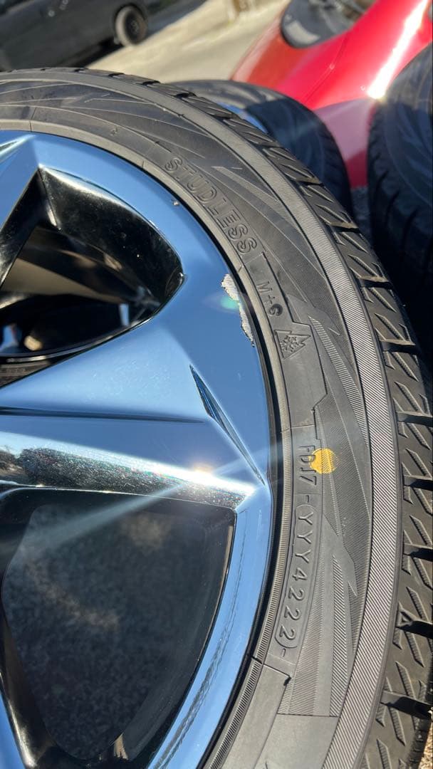 トヨタ　220クラウン　純正18インチスパッタリングホイール　225/45R18