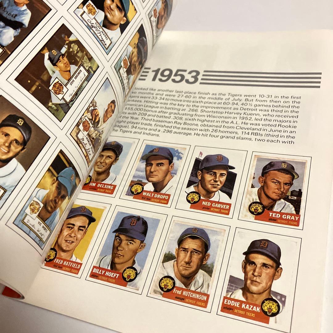 デトロイト・タイガース　野球カード図鑑（1952年〜1987年）　洋書