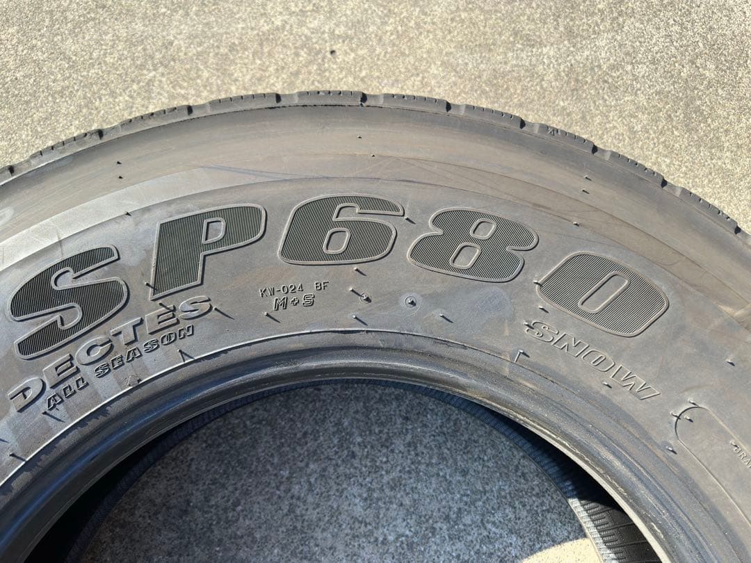ダンロップMIX 11R22.5 16P SP680 4本セット