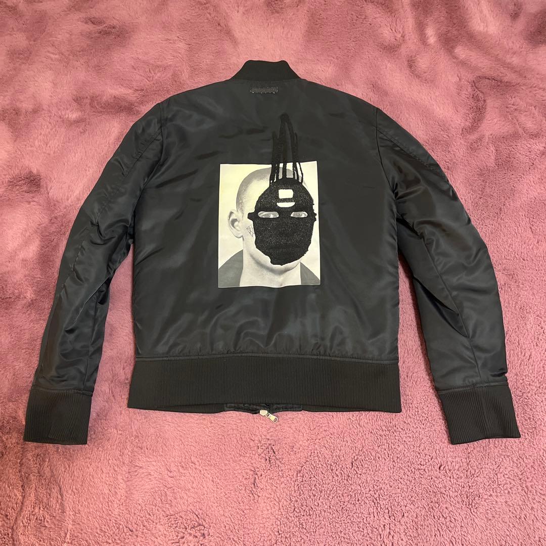 DIESEL BLACK GOLD MA-1ジャケット ブラック