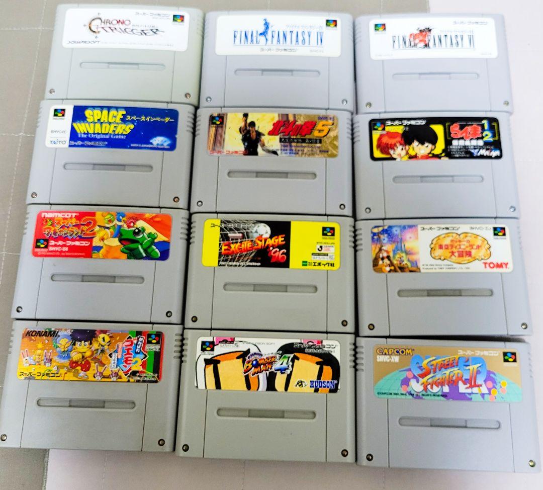 スーパーファミコン　ソフト　ゲーム　カセット