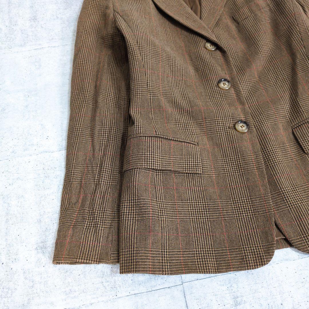 WEEKEND MaxMara テーラードジャケット 千鳥 グレンチェック XL