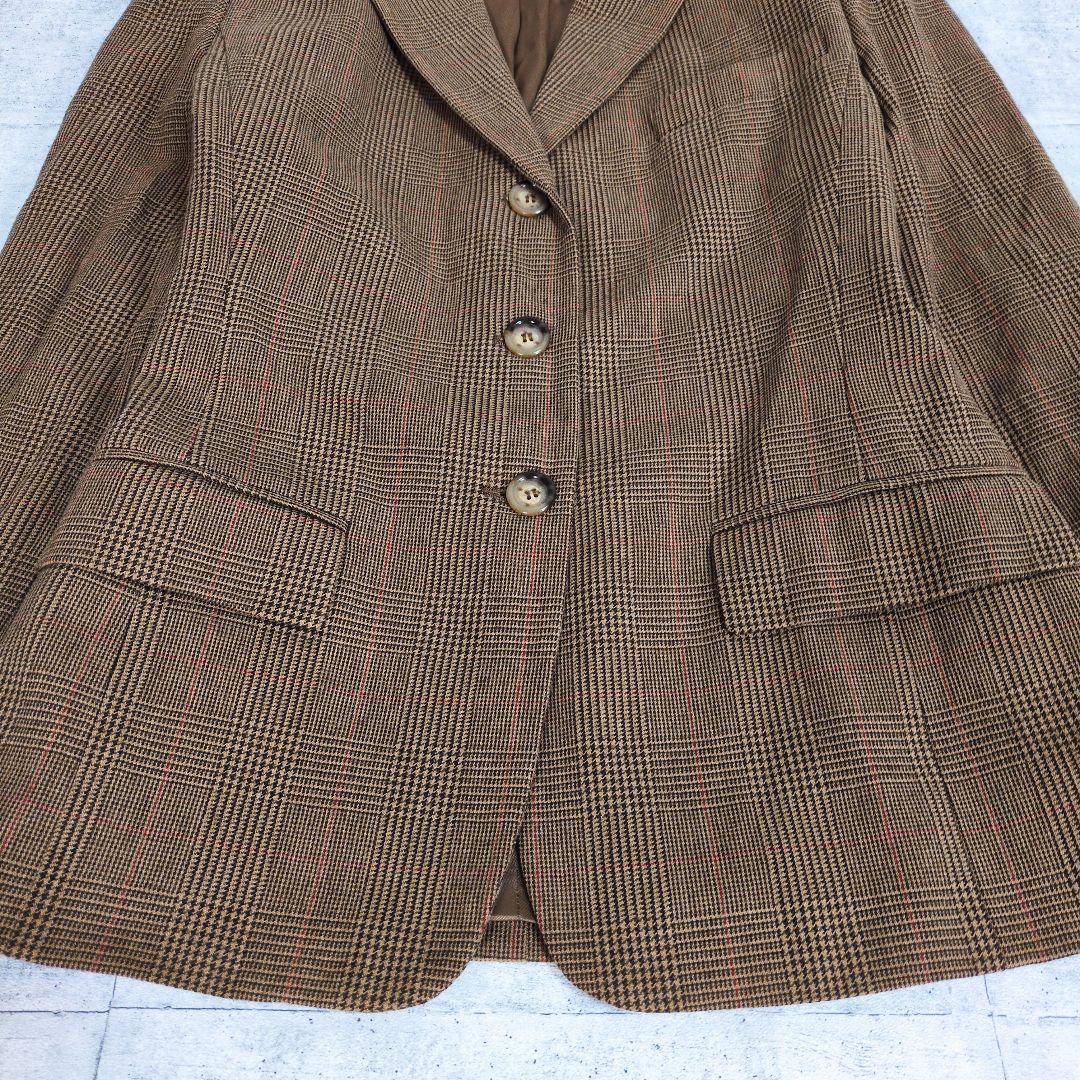 WEEKEND MaxMara テーラードジャケット 千鳥 グレンチェック XL