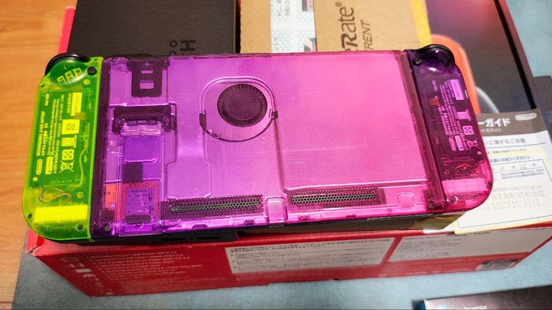 Nintendo Switch　クリア外装キット仕様
