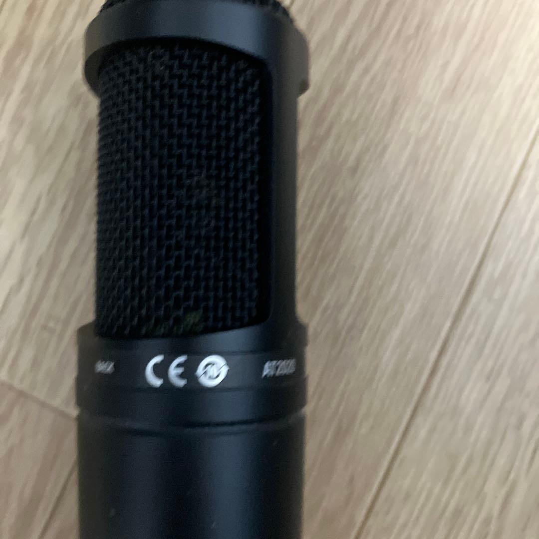 audio-technica AT2020 ブラック コンデンサーマイク