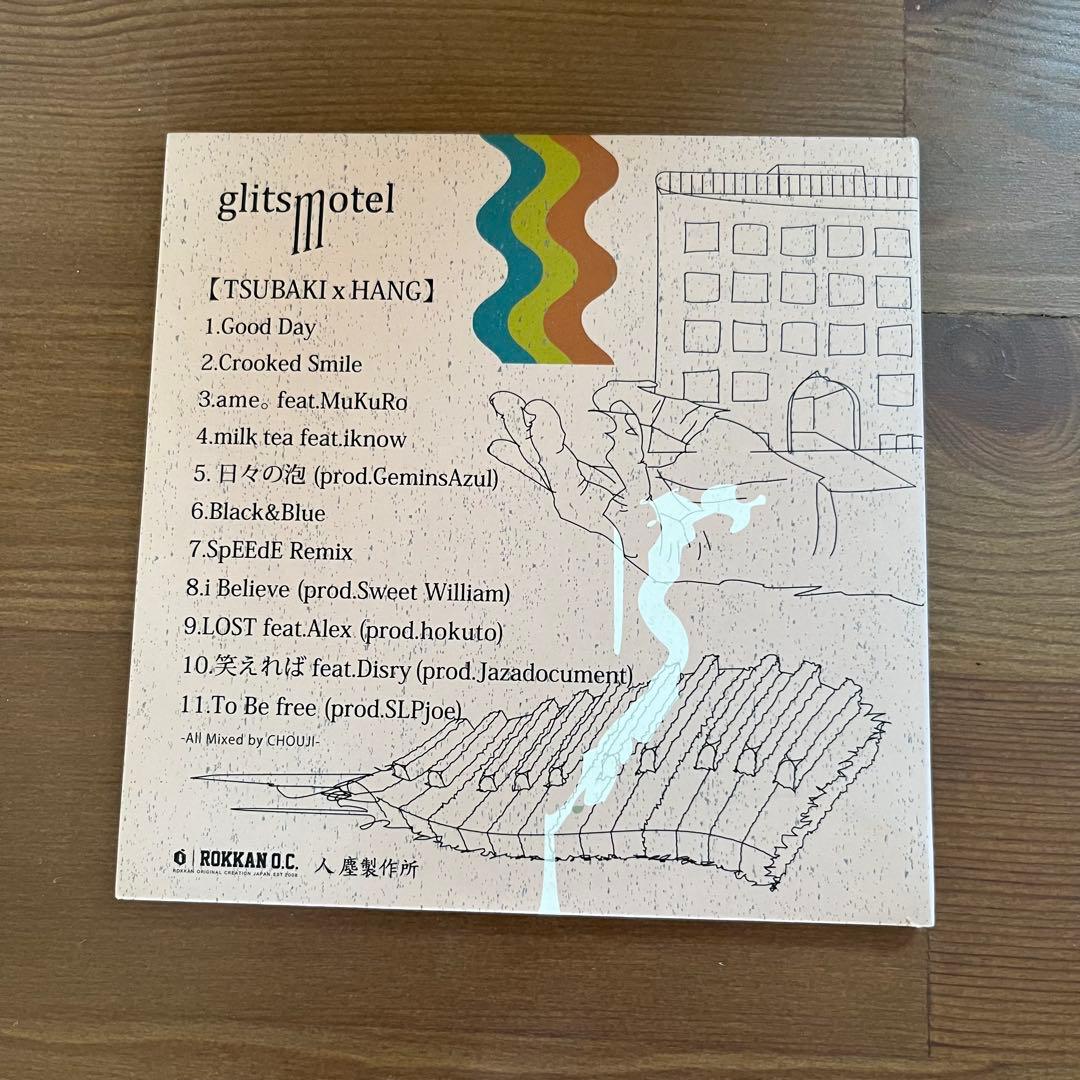glits motel唾奇TSUBAKIハングHANG会場限定アルバムCD