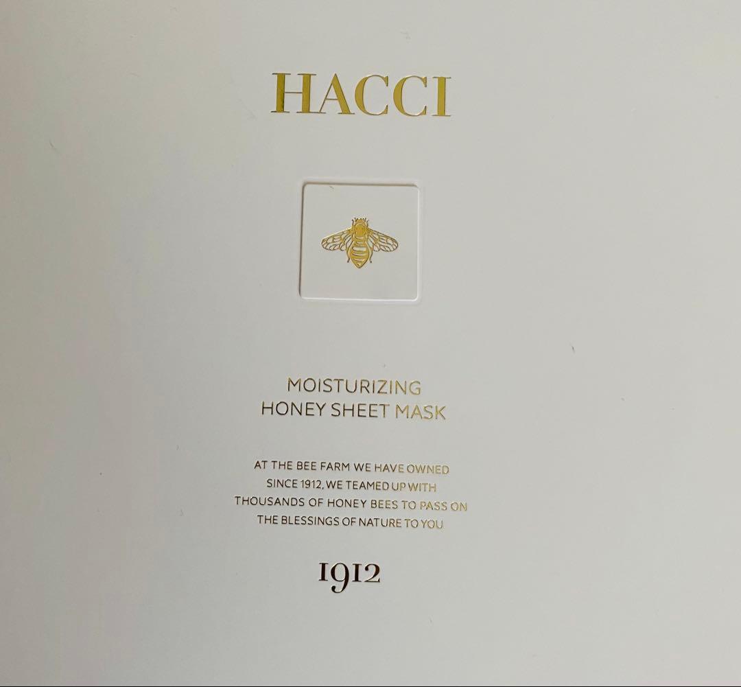 ⭐︎ HACCI ハッチ ハニーシートマスク6枚 未開封⭐︎