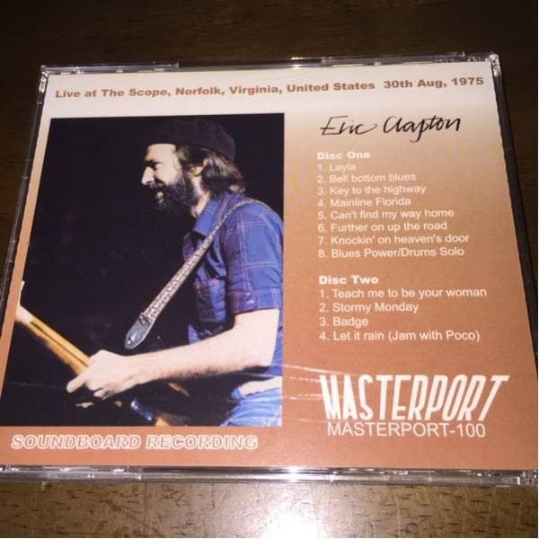 SBD！2CD！ERIC CLAPTON/クラプトン/SCOPE '75