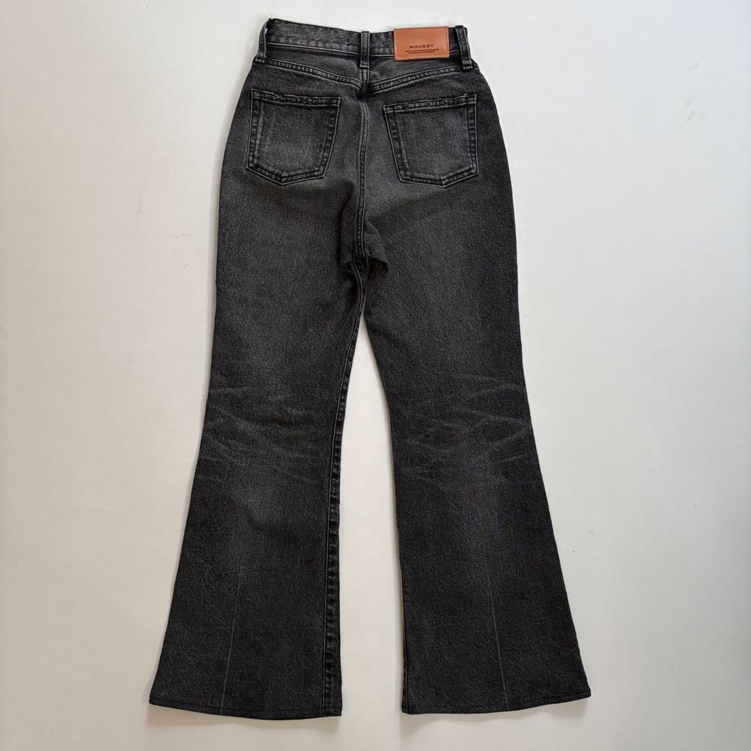 極美品✨MOUSSY MVS BLACK FLARE 24インチ