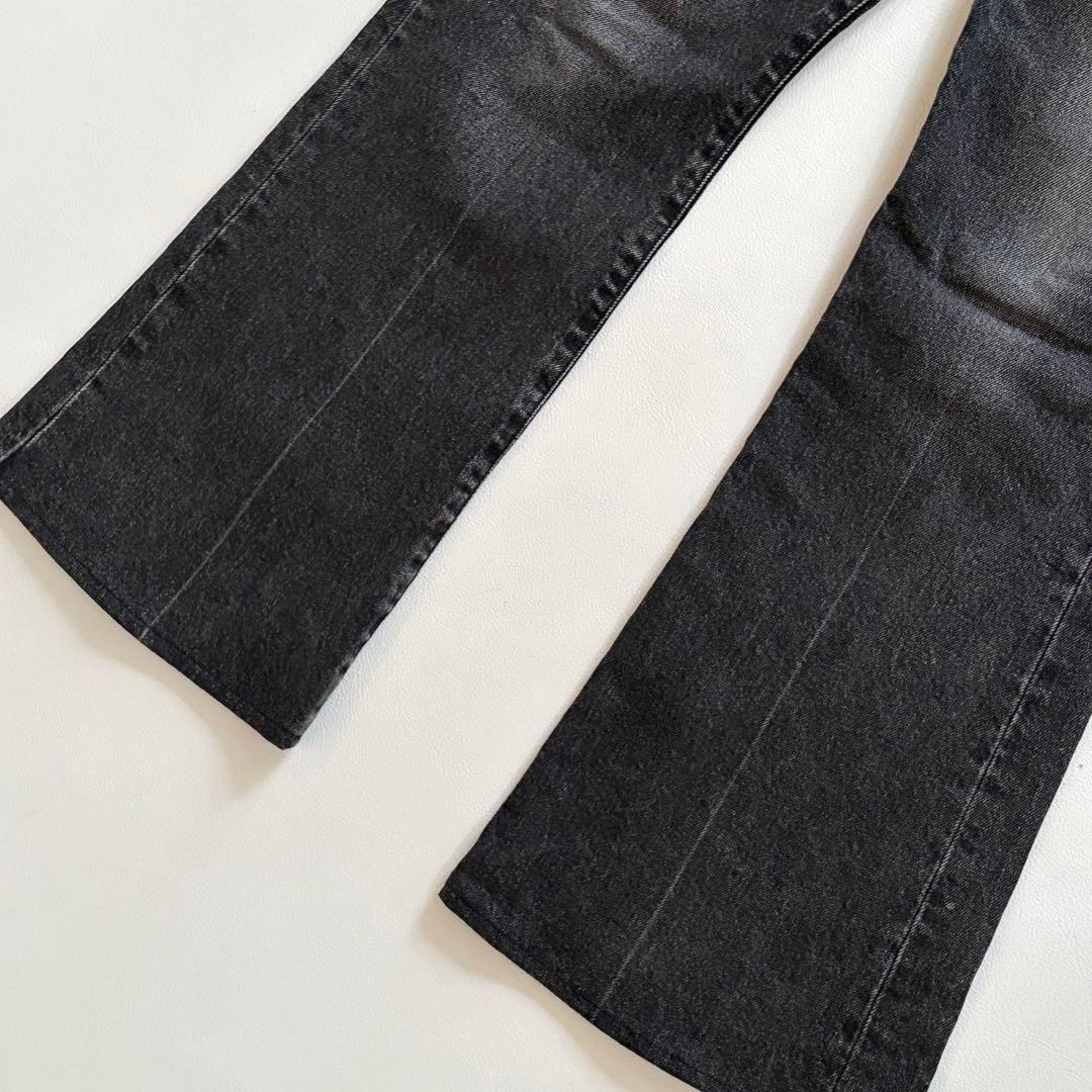 極美品✨MOUSSY MVS BLACK FLARE 24インチ