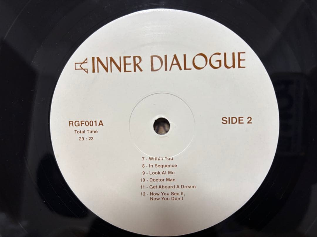 INNER DIALOGUE LPレコード