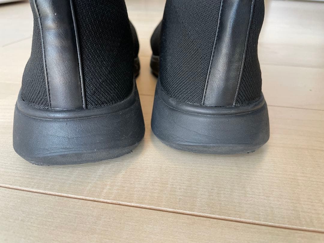 【美品】Racbaki ニットブーツ ブラック