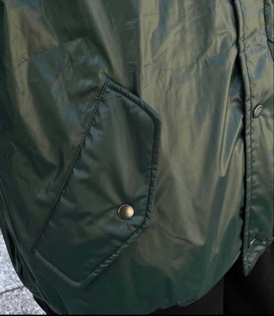 【Chikashitsu +】unisex padding blouson