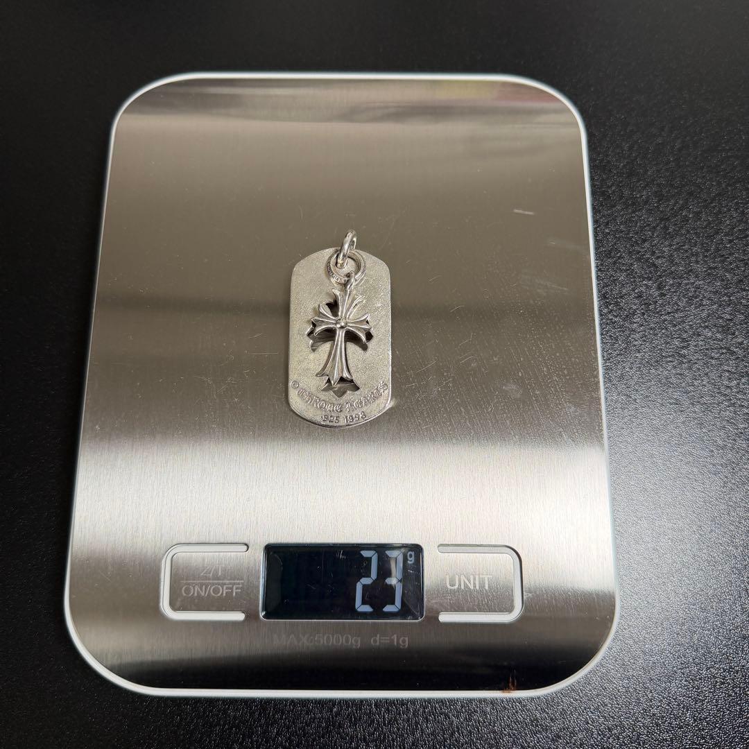 CHROME HEARTS クロムハーツ　ドックタグ　ネックレス