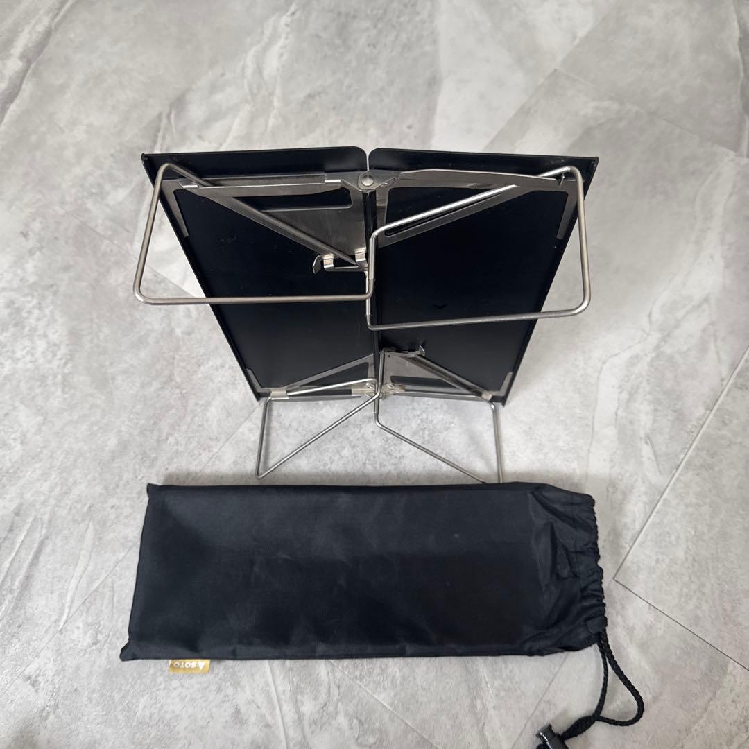 た*ん様 SOTO ソロテーブル フィールドホッパー マットブラック ST-63