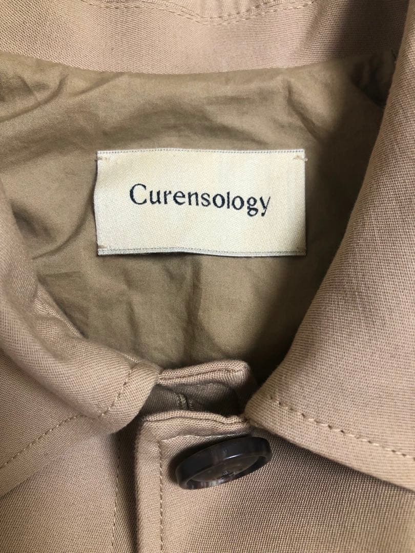 Curensology ステンカラーコート ベージュ 36